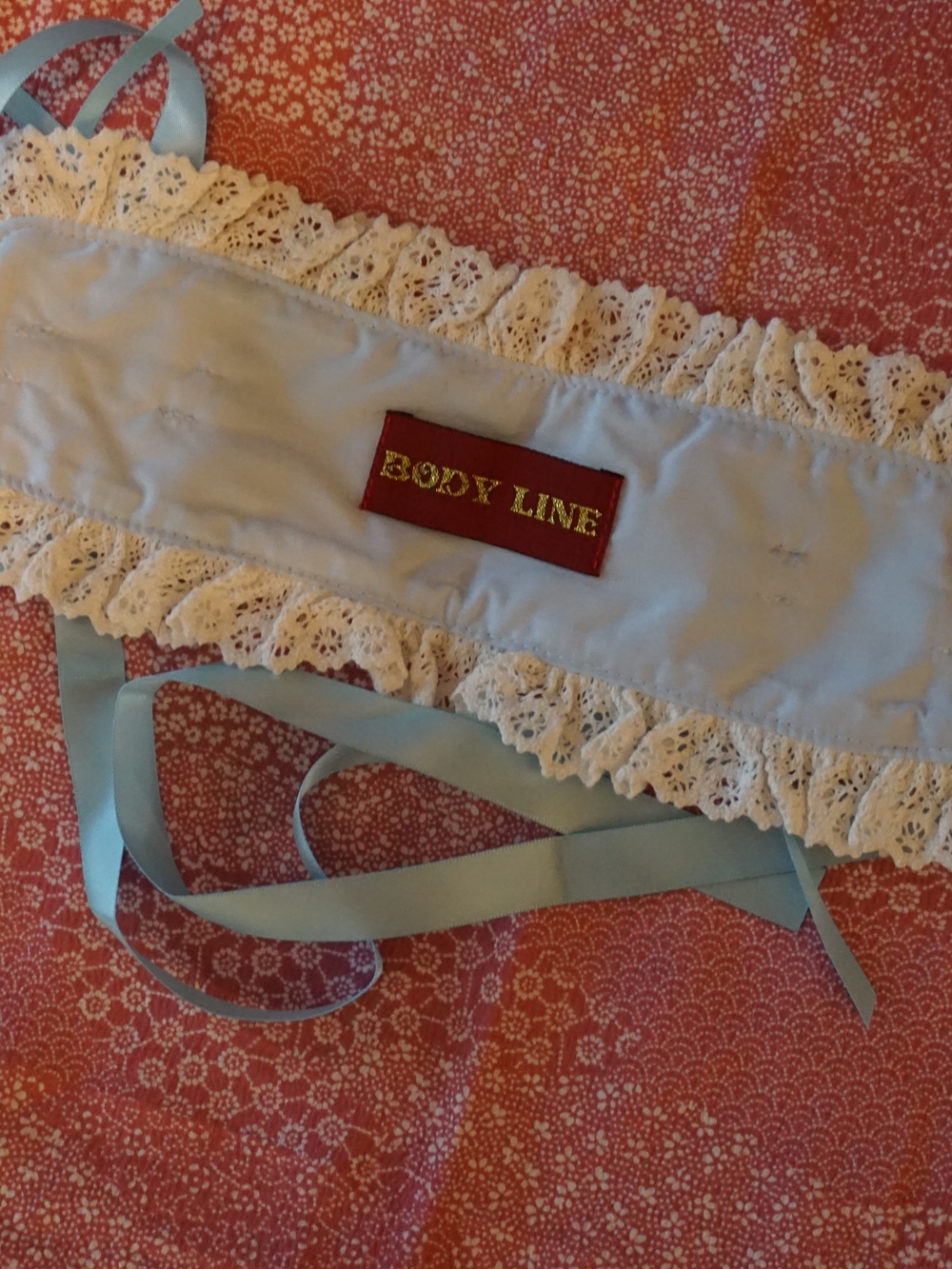 Charlotta Light Blue Sweet Lolita Lace-Trim Dress Bow - Women Dresses Accessory - Picture 3 of 11